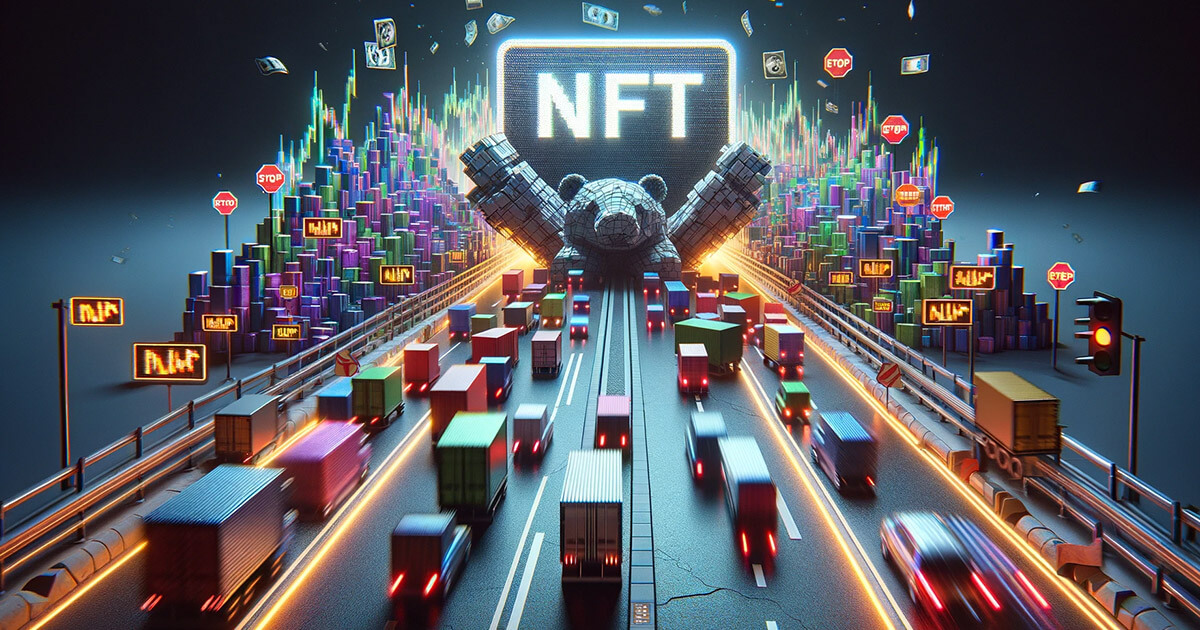 NFT trading volumes surge as blue-chip collection prices hit roadblock following BTC dip