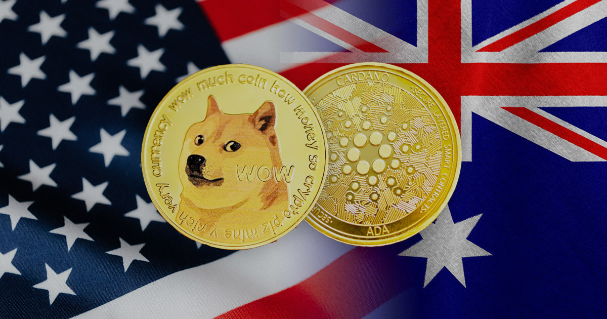 Report: 26.4% of Australian crypto owners hold Cardano, while Dogecoin remains U.S. bet