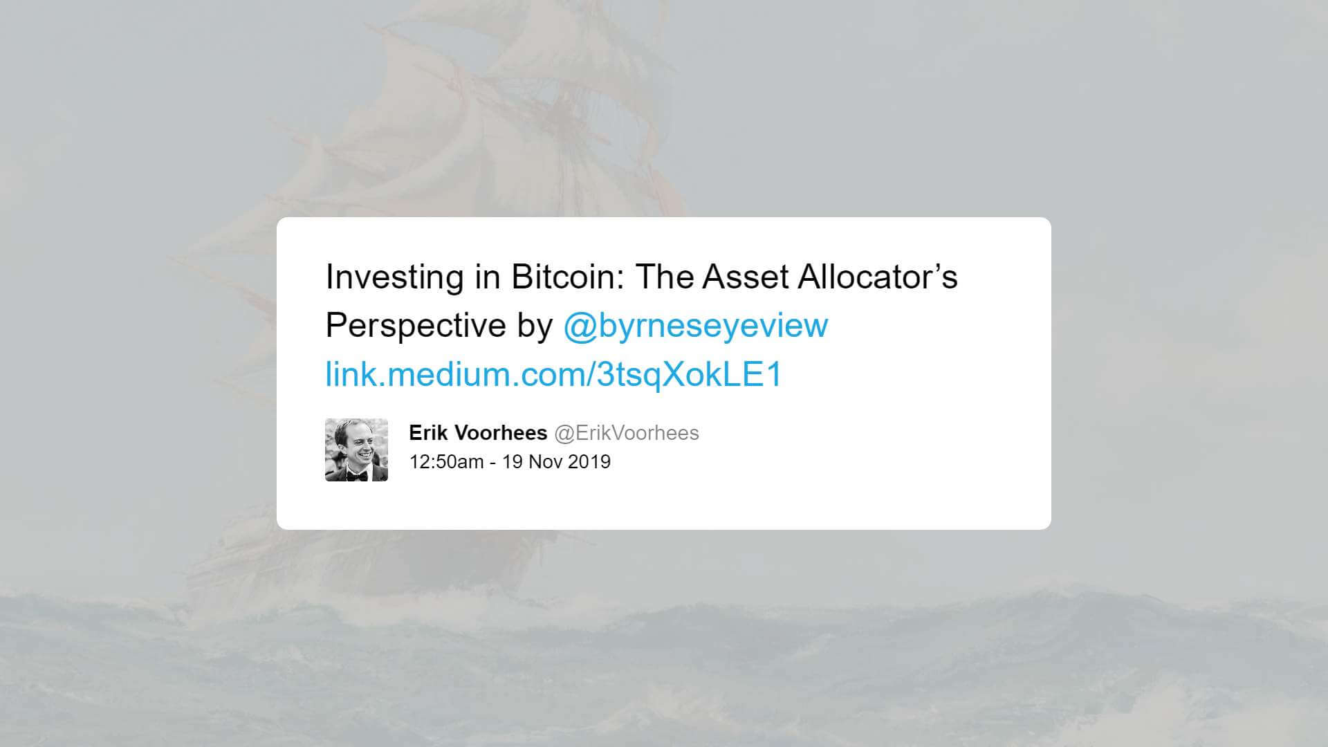 investing in bitcoin